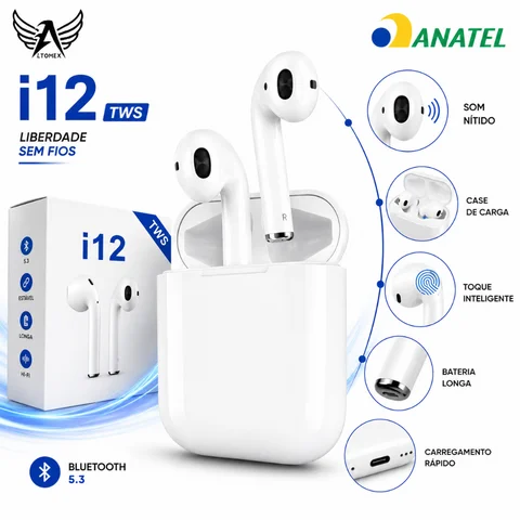 Fone De Ouvido Premium Bluetooth Sem Fio Tws 5.3 Anti-ruído Original Altomex na Shopee